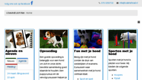 What Kcdehofstad.nl website looked like in 2018 (5 years ago)