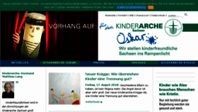What Kinderfreundliche-sachsen.de website looked like in 2018 (5 years ago)
