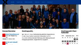 What Kontrapunkt-ulm.de website looked like in 2018 (5 years ago)