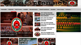 What Katipten.net website looked like in 2018 (5 years ago)
