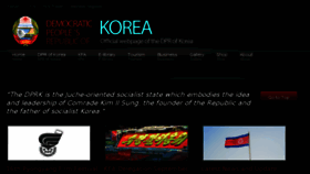 What Korea-dpr.com website looked like in 2018 (5 years ago)