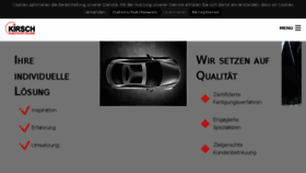 What Kirsch-kunststofftechnik.de website looked like in 2018 (5 years ago)