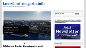 What Kreuzfahrt-magazin.info website looked like in 2018 (5 years ago)