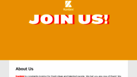 What Konbini.welcomekit.co website looked like in 2018 (5 years ago)