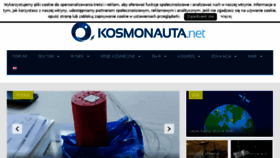 What Kosmonauta.net website looked like in 2018 (5 years ago)