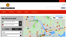 What Karlstadsbuss.se website looked like in 2018 (5 years ago)