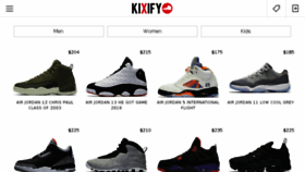 What Kixify.com website looked like in 2018 (5 years ago)