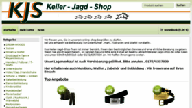 What Keiler-jagd-shop.de website looked like in 2018 (5 years ago)