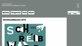What Ksbg.ch website looked like in 2018 (5 years ago)