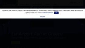 What Kva-airport.gr website looked like in 2018 (5 years ago)