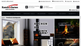 What Kaminundgarten.de website looked like in 2018 (5 years ago)