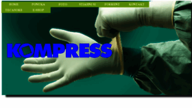 What Kompress.sk website looked like in 2018 (5 years ago)