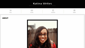 What Katina.klecticmedia.com website looked like in 2018 (5 years ago)