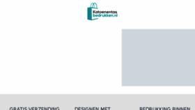 What Katoenentasbedrukken.nl website looked like in 2018 (5 years ago)