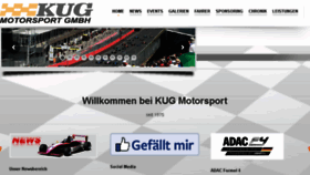 What Kug-motorsport.de website looked like in 2018 (5 years ago)