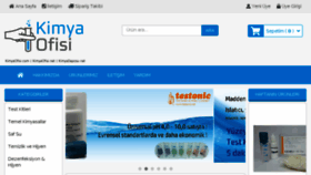 What Kimyaofisi.net website looked like in 2018 (5 years ago)