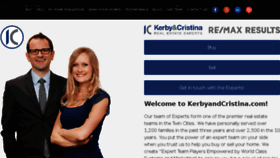 What Kerbyandcristina.com website looked like in 2018 (5 years ago)
