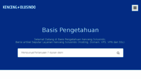 What Kb.kenceng-solusindo.net website looked like in 2018 (5 years ago)
