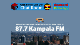 What Kampalafm.com website looked like in 2018 (5 years ago)