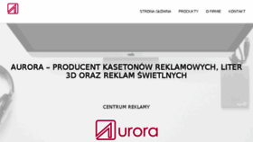 What Kasetony-reklamowe.com website looked like in 2018 (5 years ago)