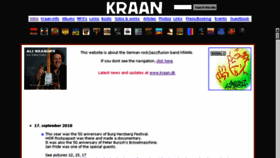 What Kraan.dk website looked like in 2018 (5 years ago)