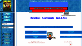 What Kirchenweb.at website looked like in 2018 (7 years ago)