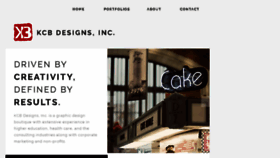 What Kcbdesigns.com website looked like in 2018 (5 years ago)