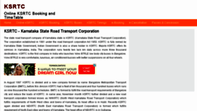 What Ksrtc.org.in website looked like in 2018 (5 years ago)
