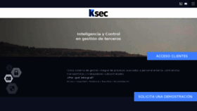 What Ksec.cl website looked like in 2018 (5 years ago)
