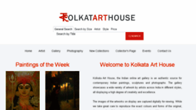 What Kolkataarthouse.com website looked like in 2018 (5 years ago)