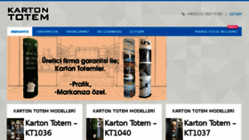 What Kartontotem.com.tr website looked like in 2018 (5 years ago)