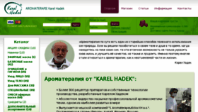 What Karelhadek.ru website looked like in 2018 (5 years ago)