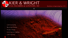What Kierwright.com website looked like in 2018 (5 years ago)