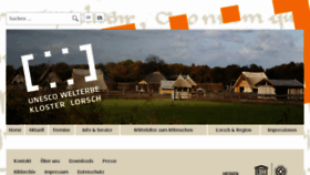 What Kloster-lorsch.de website looked like in 2018 (5 years ago)