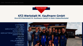 What Kaufmann-kfz.de website looked like in 2018 (5 years ago)