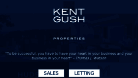 What Kentgush.co.za website looked like in 2018 (5 years ago)