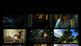 What Katiebell-director.com website looked like in 2018 (5 years ago)
