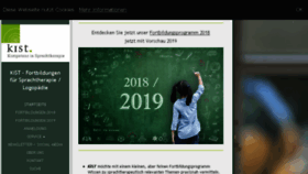 What Kist-hannover.de website looked like in 2018 (5 years ago)