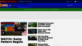 What Kfsm.com website looked like in 2018 (5 years ago)