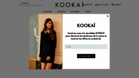 What Kookai.net website looked like in 2018 (5 years ago)