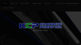 What Kcppumps.ca website looked like in 2018 (5 years ago)