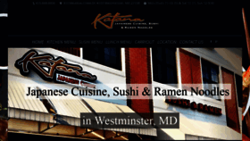 What Katanawestminster.com website looked like in 2018 (5 years ago)