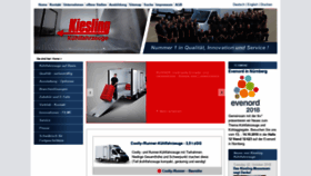 What Kiesling.de website looked like in 2018 (5 years ago)