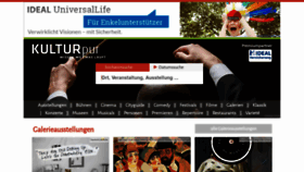 What Kulturpur.de website looked like in 2018 (5 years ago)