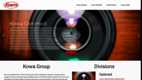What Kowaeurope.com website looked like in 2018 (7 years ago)