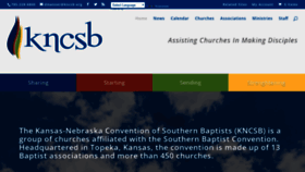 What Kncsb.org website looked like in 2018 (5 years ago)