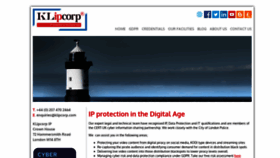 What Klipcorp.com website looked like in 2018 (5 years ago)