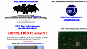 What Koeditz.org website looked like in 2018 (5 years ago)