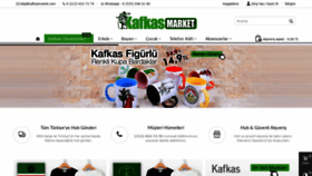 What Kafkasmarket.com website looked like in 2018 (5 years ago)