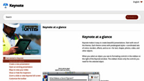 What Keynote.skydocu.com website looked like in 2018 (5 years ago)